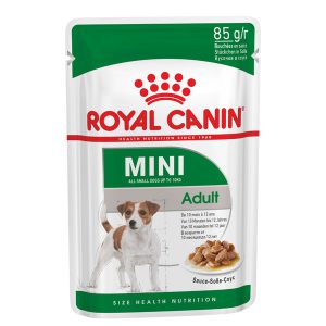 خرید غذای پوچ سگ مینی ادالت رویال کنین – Royal Canin mini adult pouches
